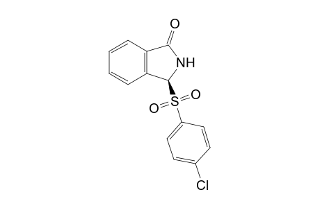 (3S)-3-(4-Chlorobenzenesulfonyl)-2,3-dihydro-1H-isoindol-1-one
