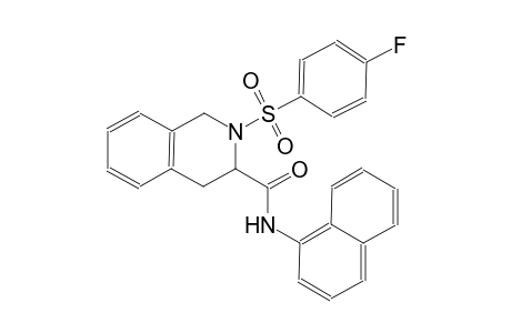 2-[(4-fluorophenyl)sulfonyl]-N-(1-naphthyl)-1,2,3,4-tetrahydro-3-isoquinolinecarboxamide