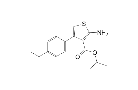 isopropyl 2-amino-4-(4-isopropylphenyl)-3-thiophenecarboxylate