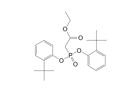 ethyl 2-bis(2-tert-butylphenoxy)phosphorylacetate