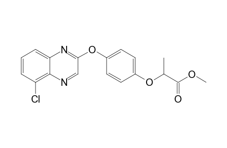 2-[4-(5-chloroquinoxalin-2-yl)oxyphenoxy]propionic acid methyl ester