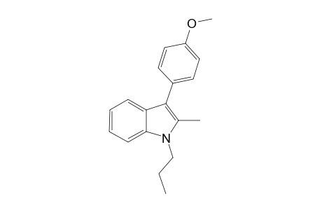 3-(4-Methoxyphenyl)-2-methyl-1-n-propylindole