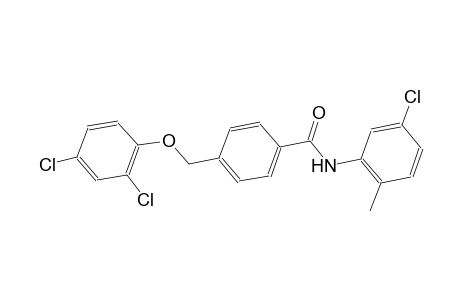 N-(5-chloro-2-methylphenyl)-4-[(2,4-dichlorophenoxy)methyl]benzamide
