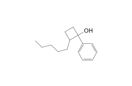 1-Phenyl-2-pentylcyclobutanol