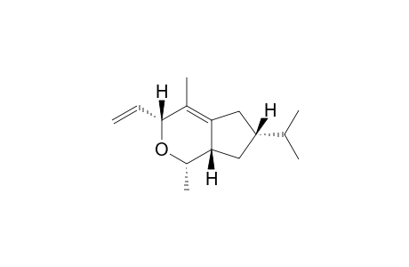 HODGSONOX_B;(1R,3S,6S,7AR)-(-)-3-ETHENYL-1,4-DIMETHYL-6-(1-METHYLETHYL)-HEXAHYDROCYCLOPENTA-[C]-PYRAN