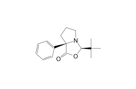 1H,3H-Pyrrolo[1,2-c]oxazol-1-one, 3-(1,1-dimethylethyl)tetrahydro-7a-phenyl-, (3R-cis)-