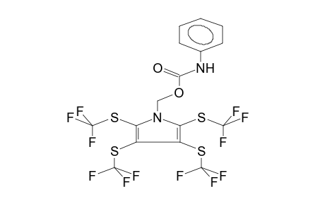 [2,3,4,5-Tetrakis(trifluoromethylthio)-1-pyrrolyl]methyl N-phenylcarbamate