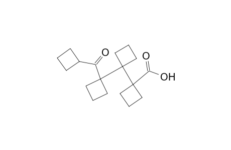 1"-Cyclobutanecarbonyl-[1,1':1',1"]tercyclobutane-1-carboxylic acid