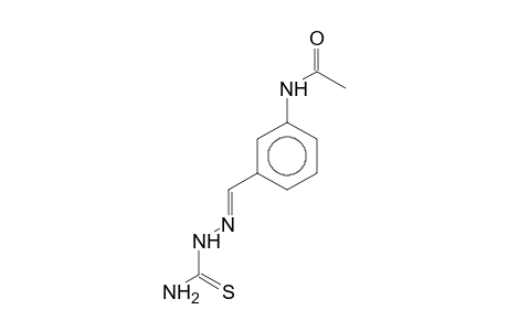 Acetamide, N1-(3-{[2-(aminocarbothioyl)hydrozono]methyl}phenyl)