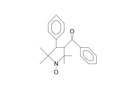 cis-3-Benzoyl-2,2,5,5-tetramethyl-4-phenyl-pyrro lidin-1-oxyl