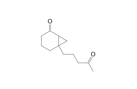 6-(4-Oxopentyl)bicyclo[4.1.0]heptan-2-one