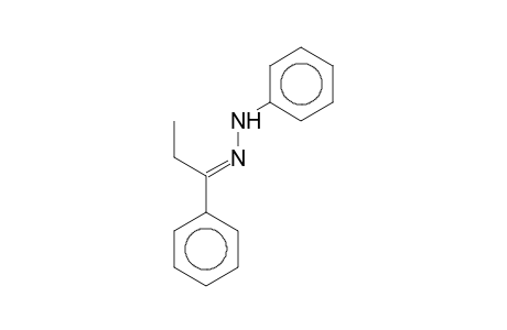 1-Propanone, 1-phenyl-, phenylhydrazone