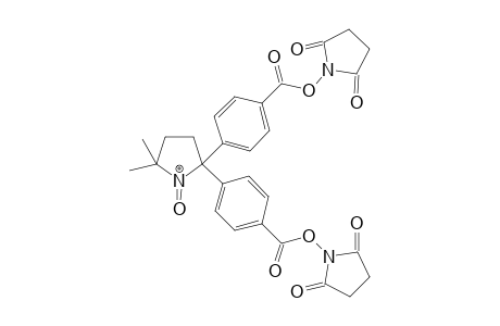 2,2-Bis(4-carboxyphenyl)-5,5-dimethylpyrrolidin-1-yloxyl bis(succinimide ester)