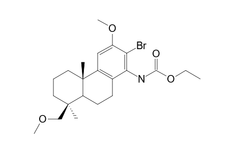 Ethyl N-(13-bromo-12,19-dimethoxypodocarpa-8,11,13-trien-14-yl)carbamate