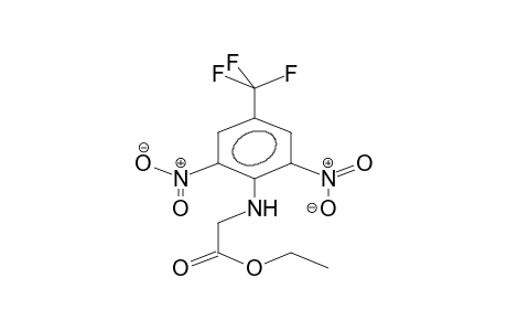 N-(4-TRIFLUOROMETHYL-2,6-DINITROPHENYL)AMINOACETIC ACID ETHYL ESTER