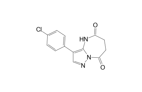 3-(4-Chlorophenyl)-4H,5H,6H,7H,8H-pyrazolo[1,5-a][1,3]diazepine-5,8-dione