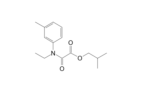 Oxalic acid, monoamide, N-ethyl-N-(3-methylphenyl)-, isobutyl ester