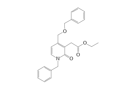 (1-Benzyl-4-benzyloxymethyl-2-oxo-1,2-dihydropyridin-23-yl)acetic acid ethy; ester