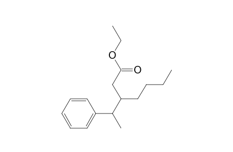 Ethyl 3-(1-phenethyl)heptanoate