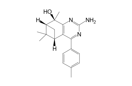 (8R)-5,6,7,8-Tetrahydro-4-(4'-methylphenyl)-6,6,8-trimethyl-8-hydroxy-5,7-methylenebridge-2-quinazoleamine