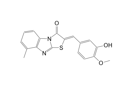 thiazolo[3,2-a]benzimidazol-3(2H)-one, 2-[(3-hydroxy-4-methoxyphenyl)methylene]-8-methyl-, (2Z)-