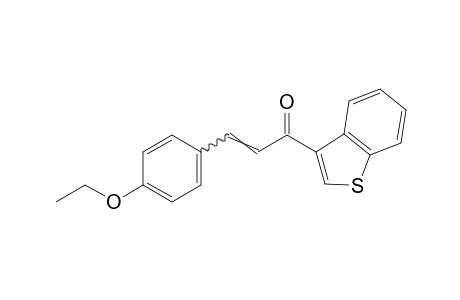 1-(benzo[b]thien-3-yl)-3-(p-ethoxyphenyl)-2-propen-1-one