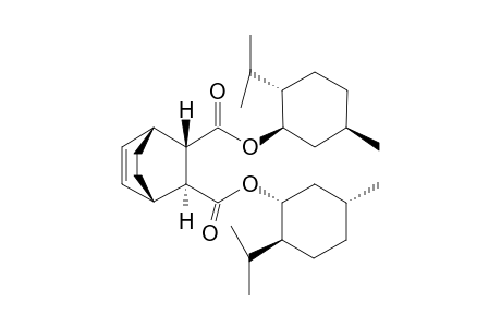 bis(1'R,2'S,5'R)-Menthyl) (2S,3S)-7-oxabicyclo[2.2.2]oct-5-ene-2-(C6),3-(C8)-dicarboxylate
