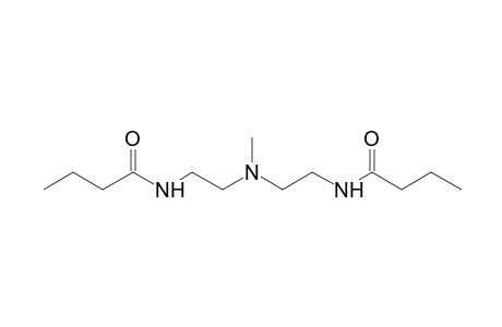 N,N'-[(methylimino)diethylene]bisbutyramide