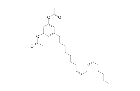 [3-acetyloxy-5-[(8Z,11Z)-heptadeca-8,11-dienyl]phenyl] acetate