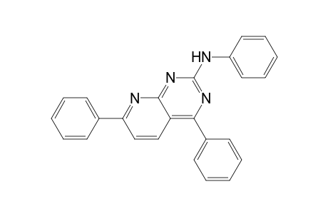4,7-Diphenyl-2-anilino-pyrido[2,3-d]pyrimidine