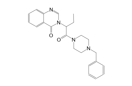 4(3H)-quinazolinone, 3-[1-[[4-(phenylmethyl)-1-piperazinyl]carbonyl]propyl]-