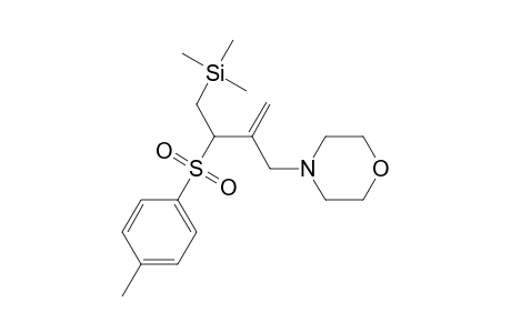 N-[2-Methylene-4-(trimethylsilyl)-3-tosylbutyl]morpholine