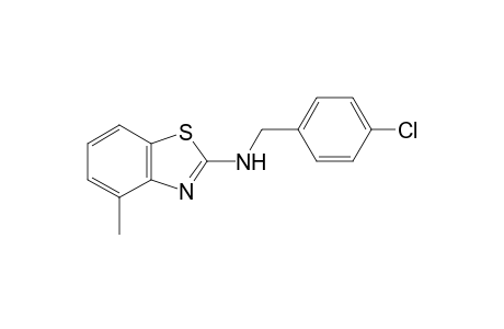 N-(4-Chlorobenzyl)-4-methylbenzothiazol-2-amine