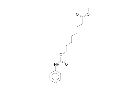 Octanoic acid, 8-phenylcarbamoyloxy-, methyl ester