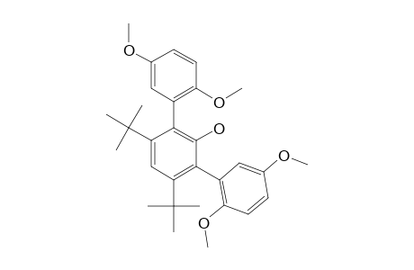 3,5-Di-tert-Butyl-2,6-bis(2',5'-dimethoxyphenyl)phenol