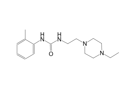 urea, N-[2-(4-ethyl-1-piperazinyl)ethyl]-N'-(2-methylphenyl)-