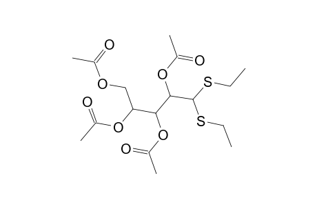 D-Arabinose, diethyl mercaptal, tetraacetate
