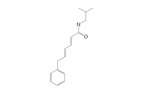 N-(2-METHYLPROPYL)-6-PHENYL-2-(E),4-(E)-HEXADIENAMIDE