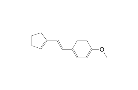 (E)-1-(4-methoxystyryl)cyclopentene