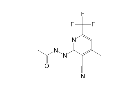 N'-[3-cyano-4-methyl-6-(trifluoromethyl)pyridin-2-yl]acetohydrazide