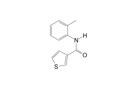 N-(2-Methylphenyl)thiophene-3-carboxamide