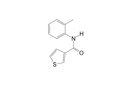 N-(2-Methylphenyl)thiophene-3-carboxamide