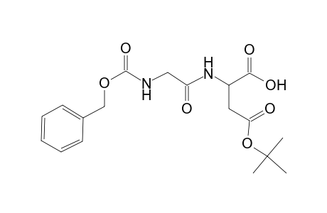 2-[[2-(benzyloxycarbonylamino)acetyl]amino]-4-tert-butoxy-4-keto-butyric acid