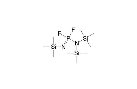 Phosphoramidimidic difluoride, tris(trimethylsilyl)-