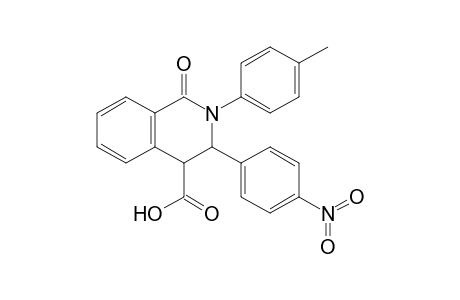 1-Oxo-2-(p-tolyl)-3-(p-nitrophenyl)-1,2,3,4-tetrahydroisoquinoline-4-carboxylic Acid