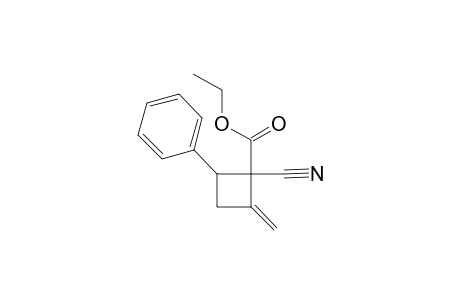 Ethyl 1-cyano-2-methylene-4-phenylcyclobutanecarboxylate