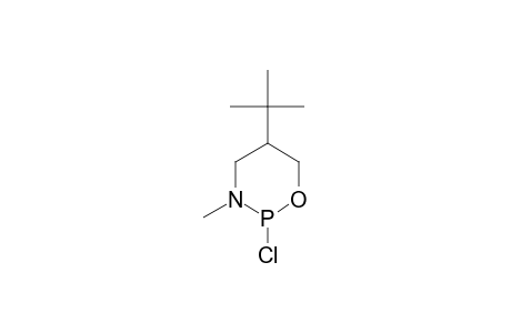 2-CHLORO-3-METHYL-5-TERT.-BUTYL-1,3,2-OXAZAPHOSPHORINANE