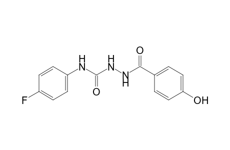 4-(p-fluorophenyl)-1-(p-hydroxybenzoyl)semicarbazide