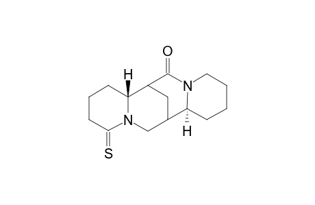 (+)-2-Thiono-17-oxosparteine
