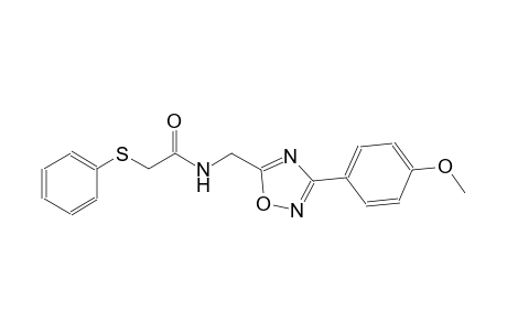 acetamide, N-[[3-(4-methoxyphenyl)-1,2,4-oxadiazol-5-yl]methyl]-2-(phenylthio)-